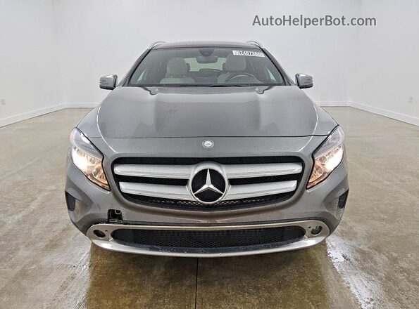 WDCTG4EB0GJ249598 2016 MERCEDES-BENZ GLA Gray Vista frontal