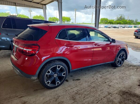 WDCTG4EB0KU001360 2019 MERCEDES-BENZ GLA Red Вид ззаду