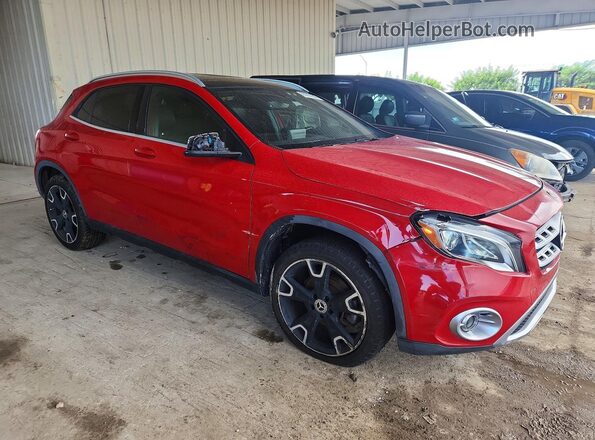 WDCTG4EB0KU001360 2019 MERCEDES-BENZ GLA Red Вид панелі приладів