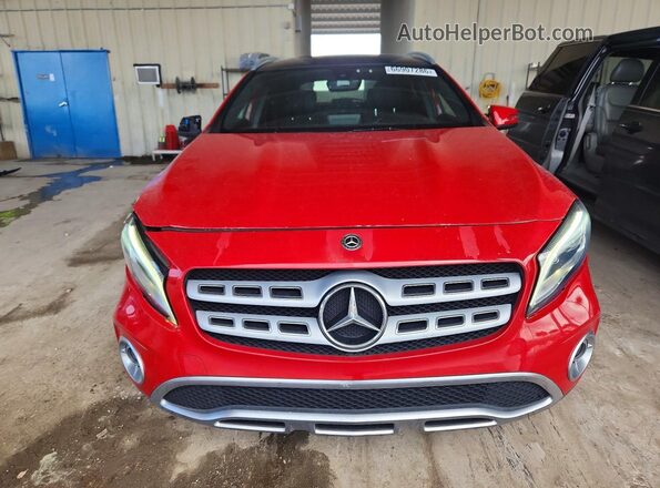 WDCTG4EB0KU001360 2019 MERCEDES-BENZ GLA Red Вид щитка приладів
