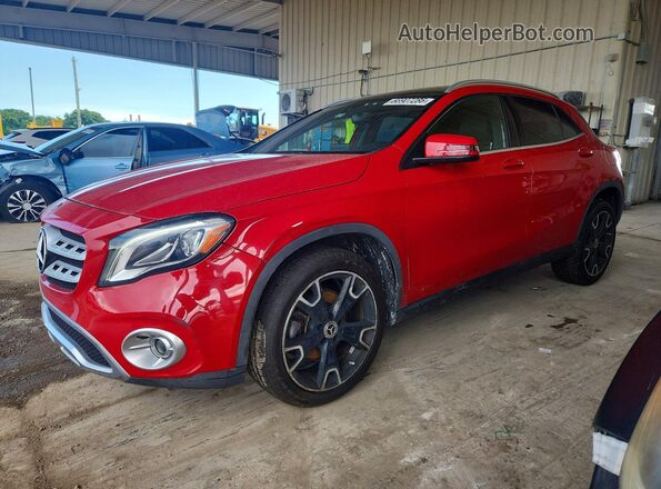 WDCTG4EB0KU001360 2019 MERCEDES-BENZ GLA Red Задня ліва чверть