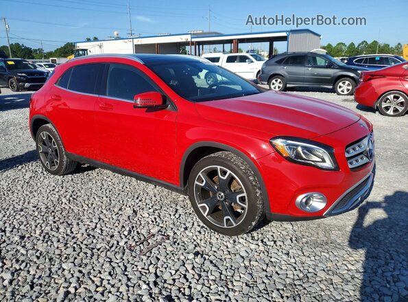 WDCTG4EB0KU005666 2019 MERCEDES-BENZ GLA Red Front right