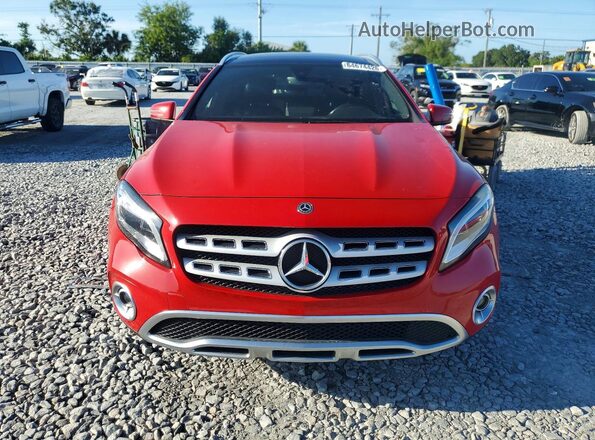 WDCTG4EB0KU005666 2019 MERCEDES-BENZ GLA Red Front view