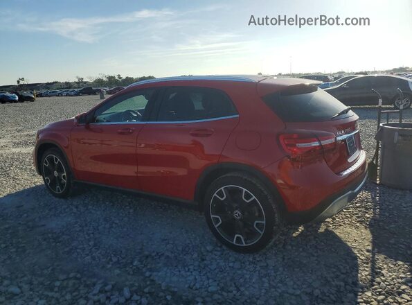 WDCTG4EB0KU005666 2019 MERCEDES-BENZ GLA Red Rear left