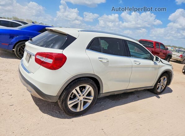 WDCTG4EB1GJ264093 2016 MERCEDES-BENZ GLA Белый Задняя правая четверть