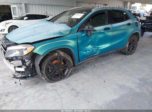 WDCTG4EB1GJ271528 2016 MERCEDES-BENZ GLA 250 Green Առջևի ձախ երեք քառորդ տեսարան
