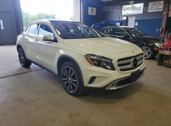 WDCTG4EB1HJ335293 2017 MERCEDES-BENZ GLA White წინა მარჯვენა