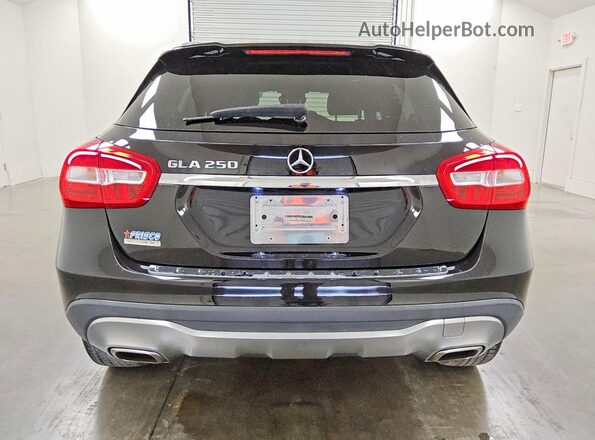 WDCTG4EB1LJ664956 2020 MERCEDES-BENZ GLA Черный Вид сзади