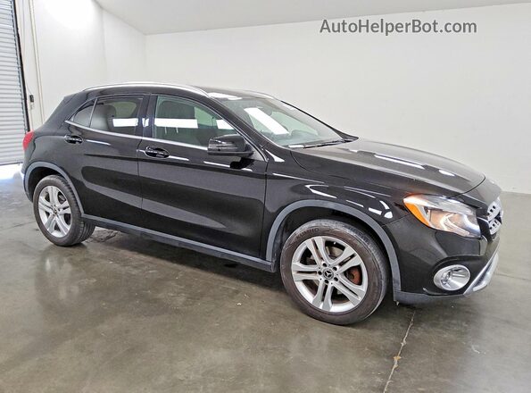 WDCTG4EB1LJ664956 2020 MERCEDES-BENZ GLA Черный Передняя правая четверть