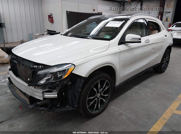 WDCTG4EB2GJ190229 2016 MERCEDES-BENZ GLA 250 White Vista tres cuartos delantera izquierda