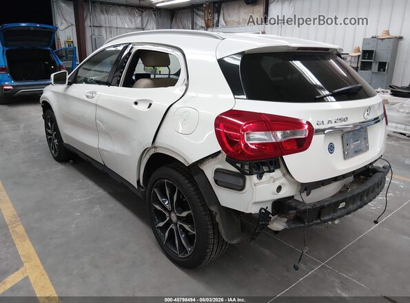 WDCTG4EB2GJ190229 2016 MERCEDES-BENZ GLA 250 White Trasero izquierdo