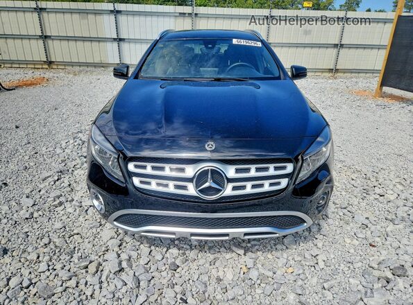 WDCTG4EB2JJ393421 2018 MERCEDES-BENZ GLA Black წინა ხედი