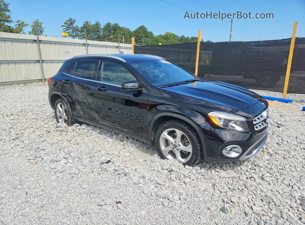WDCTG4EB2JJ393421 2018 MERCEDES-BENZ GLA Black წინა მარჯვენა