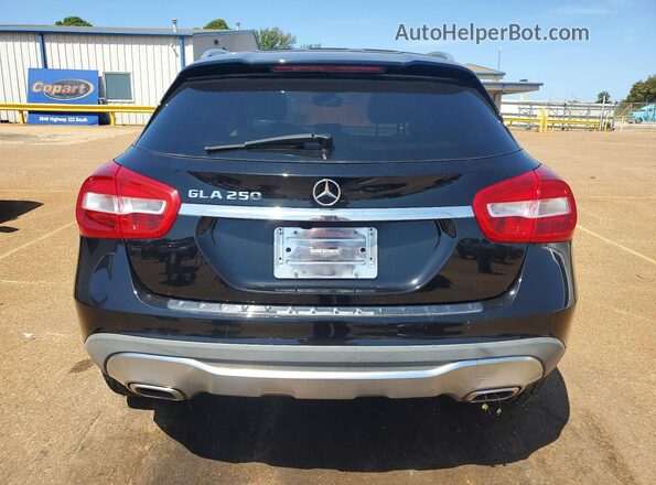 WDCTG4EB2JJ407592 2018 MERCEDES-BENZ GLA Черный Вид сзади