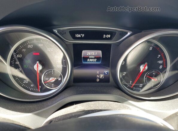 WDCTG4EB2JJ433819 2018 MERCEDES-BENZ GLA White Widok zestawu wskaźników