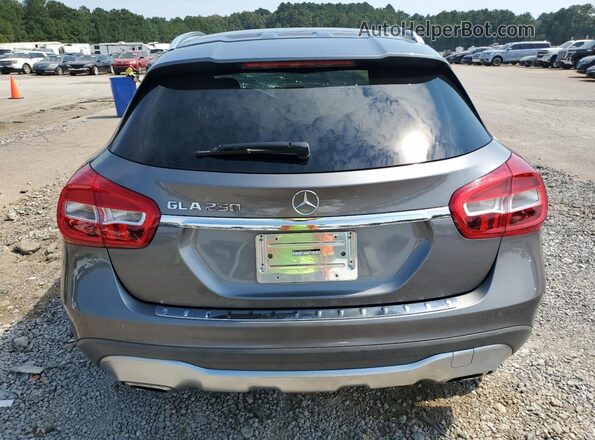 WDCTG4EB2JJ482728 2018 MERCEDES-BENZ GLA Gray უკანა ხედი