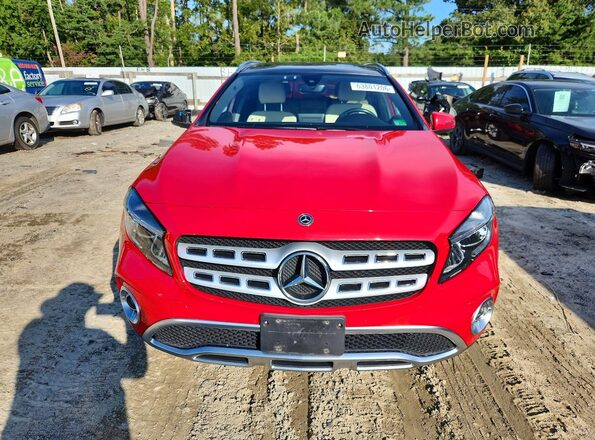 WDCTG4EB2KJ553184 2019 MERCEDES-BENZ GLA Red Widok z przodu
