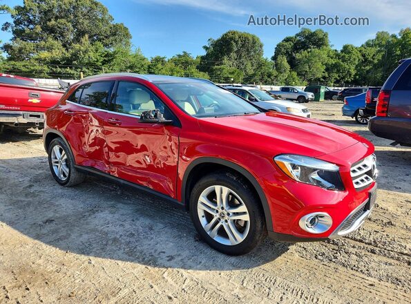 WDCTG4EB2KJ553184 2019 MERCEDES-BENZ GLA Red Przód prawy