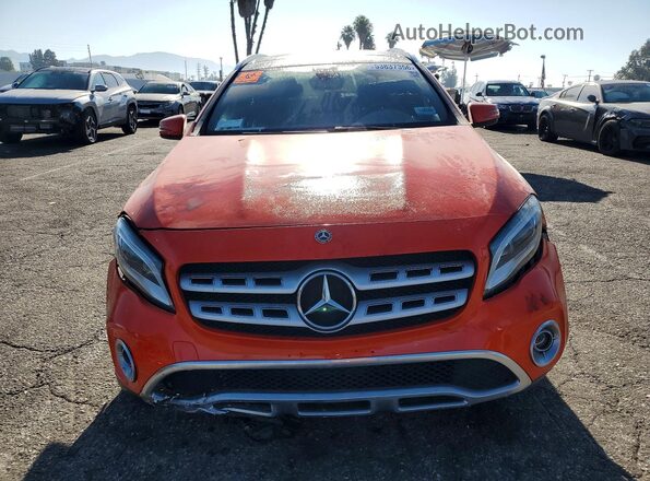 WDCTG4EB2LJ653920 2020 MERCEDES-BENZ GLA Orange Вид спереду