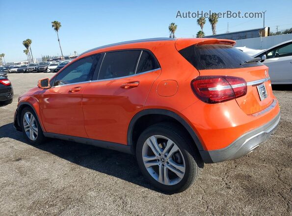 WDCTG4EB2LJ653920 2020 MERCEDES-BENZ GLA Orange Задня ліва чверть