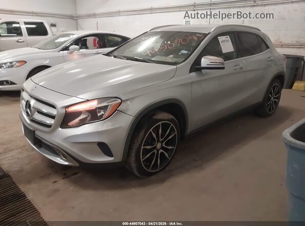 WDCTG4EB3GJ230205 2016 MERCEDES-BENZ GLA 250 Silver Front left