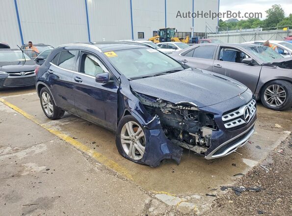 WDCTG4EB3JJ411120 2018 MERCEDES-BENZ GLA Blue Przód prawy