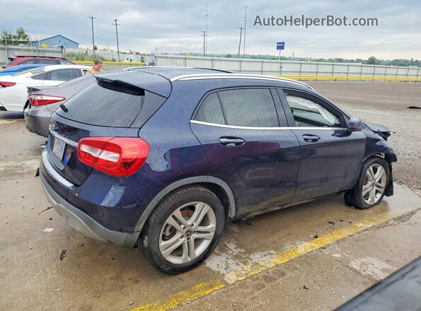 WDCTG4EB3JJ411120 2018 MERCEDES-BENZ GLA Blue Tył prawy