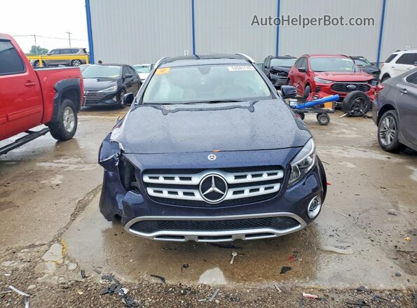 WDCTG4EB3JJ411120 2018 MERCEDES-BENZ GLA Blue Widok z przodu