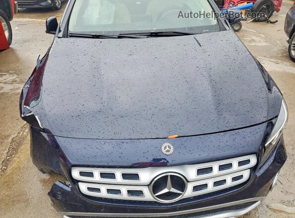 WDCTG4EB3JJ411120 2018 MERCEDES-BENZ GLA Blue Widok komory silnika