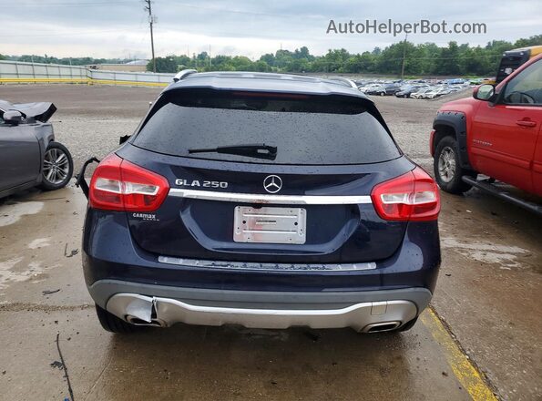 WDCTG4EB3JJ411120 2018 MERCEDES-BENZ GLA Blue Widok z tyłu