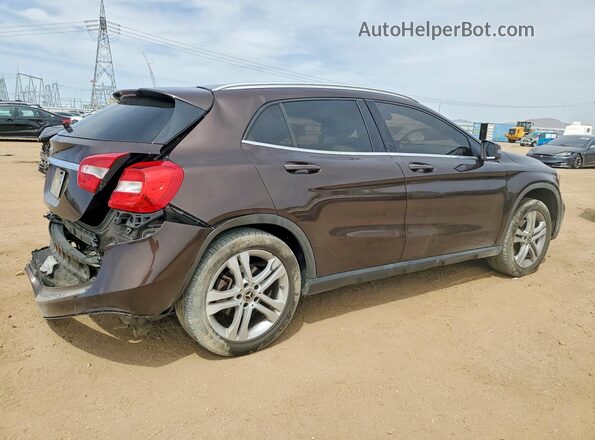 WDCTG4EB3JJ481331 2018 MERCEDES-BENZ GLA Brown Tył prawy
