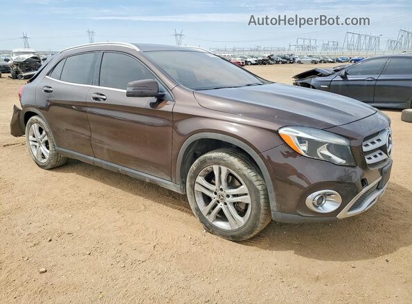 WDCTG4EB3JJ481331 2018 MERCEDES-BENZ GLA Brown Przód prawy