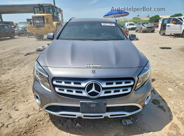 WDCTG4EB3KJ617720 2019 MERCEDES-BENZ GLA Gray წინა ხედი