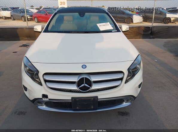 WDCTG4EB4GJ235994 2016 MERCEDES-BENZ GLA 250 Белый Вид щитка приборов