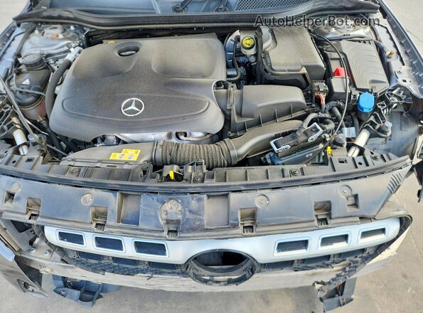WDCTG4EB4JJ398569 2018 MERCEDES-BENZ GLA Серый Вид задней части салона