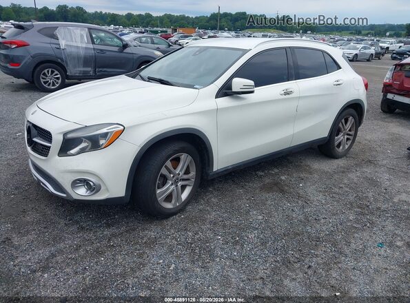 WDCTG4EB4JJ423681 2018 MERCEDES-BENZ GLA 250 White Przód lewy