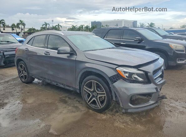 WDCTG4EB4JJ485159 2018 MERCEDES-BENZ GLA Gray Передня права чверть