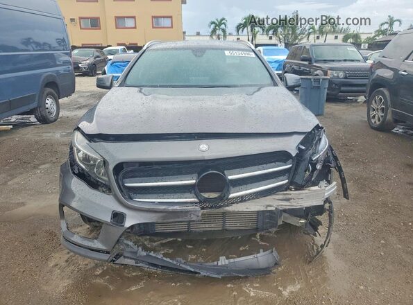 WDCTG4EB4JJ485159 2018 MERCEDES-BENZ GLA Gray Вид спереду