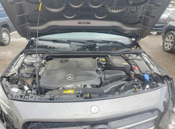WDCTG4EB4JJ485159 2018 MERCEDES-BENZ GLA Gray Вид задньої частини салону