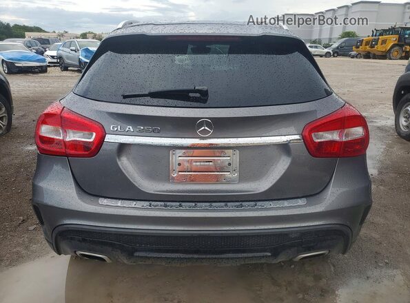 WDCTG4EB4JJ485159 2018 MERCEDES-BENZ GLA Gray Вид ззаду