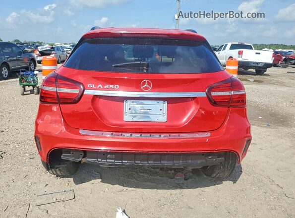 WDCTG4EB4KU003645 2019 MERCEDES-BENZ GLA Red Rear view
