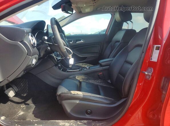 WDCTG4EB4KU003645 2019 MERCEDES-BENZ GLA Red Front interior view