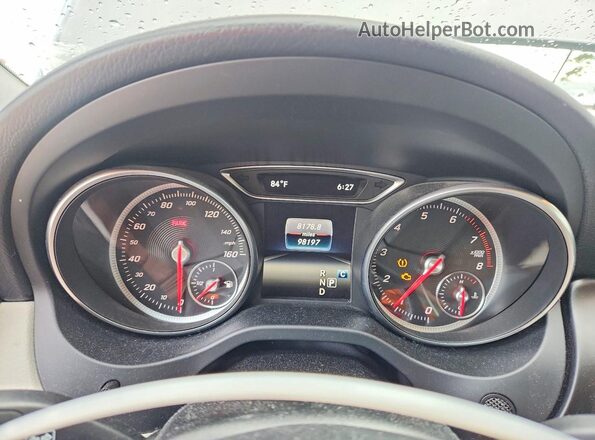 WDCTG4EB5KJ554118 2019 MERCEDES-BENZ GLA Silver Instrument cluster view
