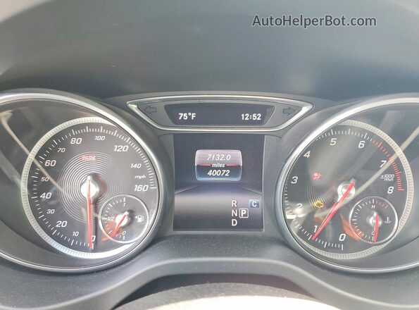 WDCTG4EB5KU010460 2019 MERCEDES-BENZ GLA Белый Вид щитка приборов