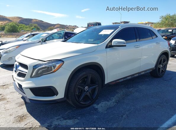 WDCTG4EB6GJ191674 2016 MERCEDES-BENZ GLA 250 White Առջևի ձախ երեք քառորդ տեսարան