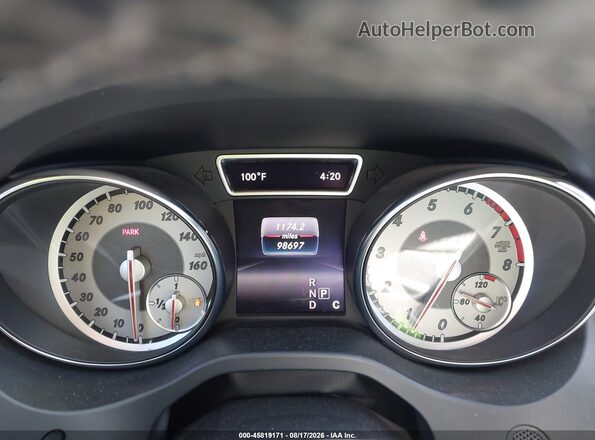 WDCTG4EB6GJ191674 2016 MERCEDES-BENZ GLA 250 White Հետևի նստատեղերի տեսք