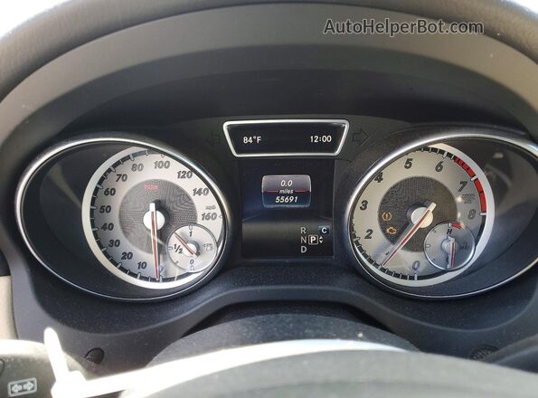 WDCTG4EB6HJ345835 2017 MERCEDES-BENZ GLA Blue Սարքավորումների վահանակի տեսք