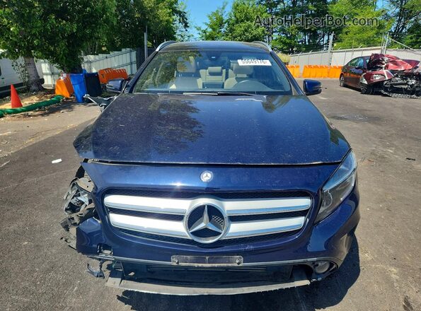 WDCTG4EB6HJ345835 2017 MERCEDES-BENZ GLA Blue Դիմացի տեսք