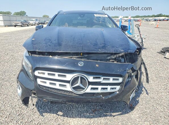 WDCTG4EB6JJ389937 2018 MERCEDES-BENZ GLA Black Front view