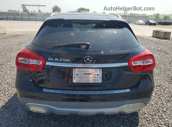 WDCTG4EB6JJ389937 2018 MERCEDES-BENZ GLA Black Rear view